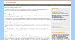 Desktop Screenshot of ezclickbank.com
